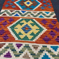 Chobi Kilim Rug - 91 cm x 60 cm