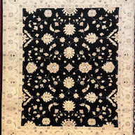 Tribal Chobi Natural Dye Hand Knotted Afghan Rug 295cm X 249cm
