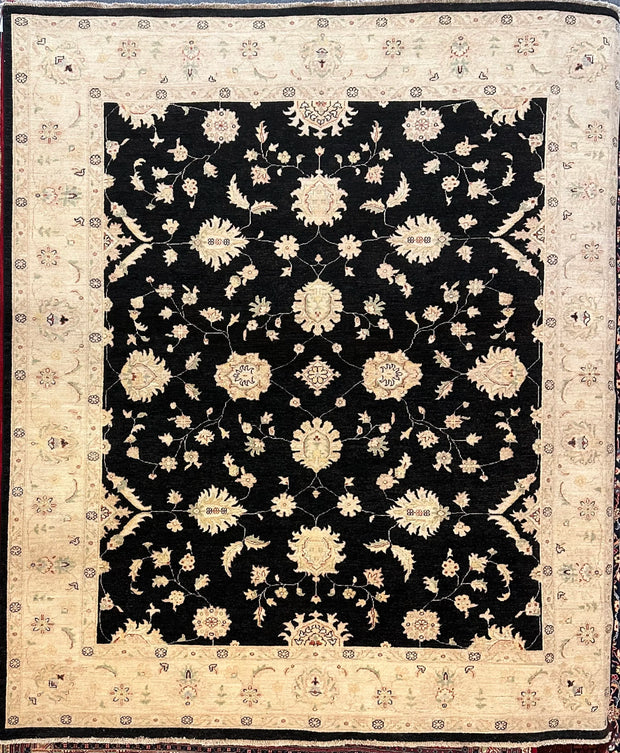 Tribal Chobi Natural Dye Hand Knotted Afghan Rug 295cm X 249cm