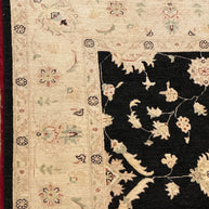 Tribal Chobi Natural Dye Hand Knotted Afghan Rug 295cm X 249cm