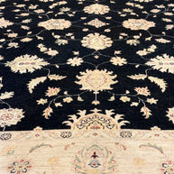 Tribal Chobi Natural Dye Hand Knotted Afghan Rug 295cm X 249cm