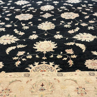 Tribal Chobi Natural Dye Hand Knotted Afghan Rug 295cm X 249cm