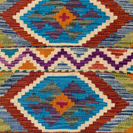 Chobi Kilim Rug - 87 cm x 64 cm