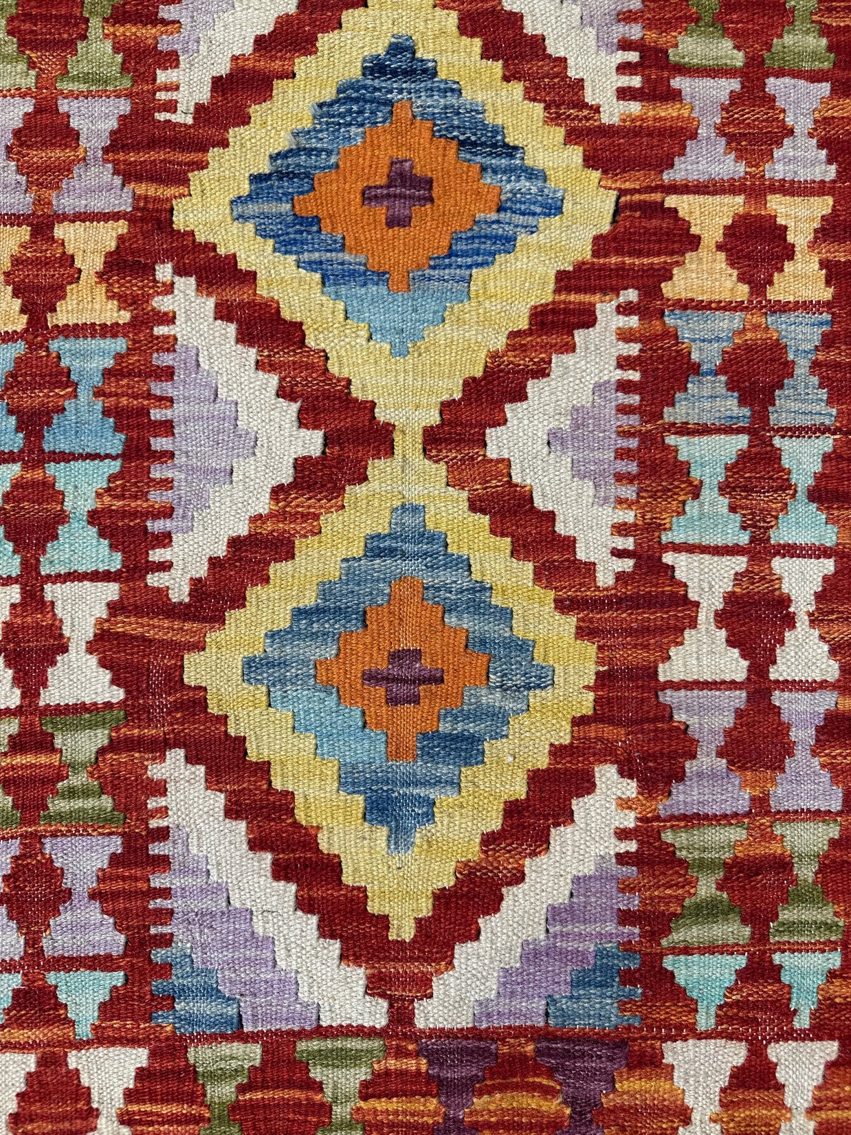 Chobi Kilim Rug - 86 cm x 59 cm