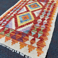 Chobi Kilim Rug - 86 cm x 59 cm