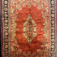 Persian Farhan old antique rug 1960 374x264cm