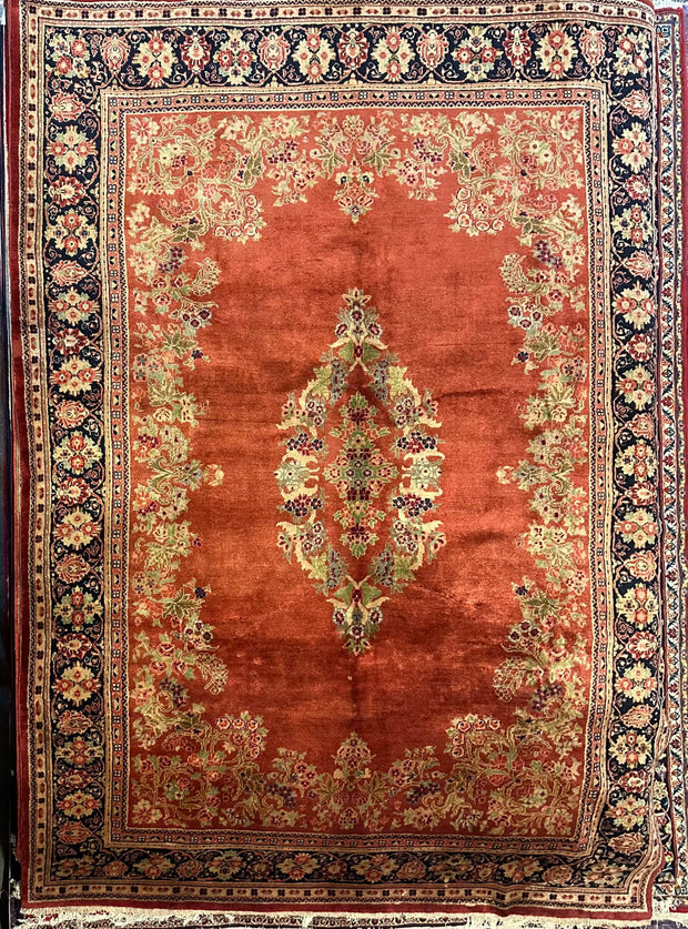 Persian Farhan old antique rug 1960 374x264cm