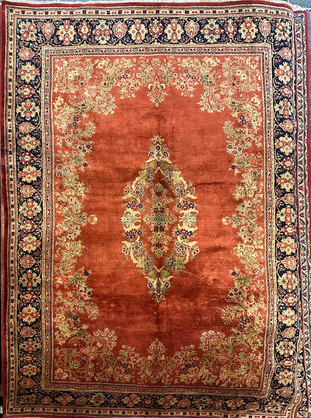 Persian Farhan old antique rug 1960 374x264cm