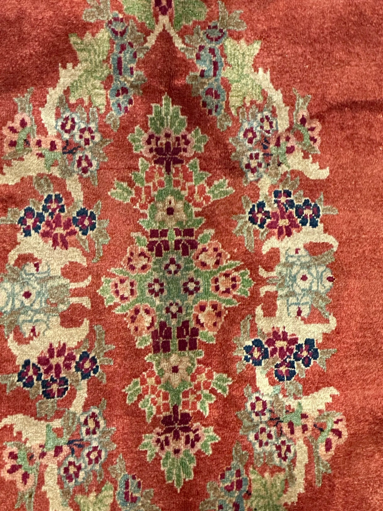 Persian Farhan old antique rug 1960 374x264cm