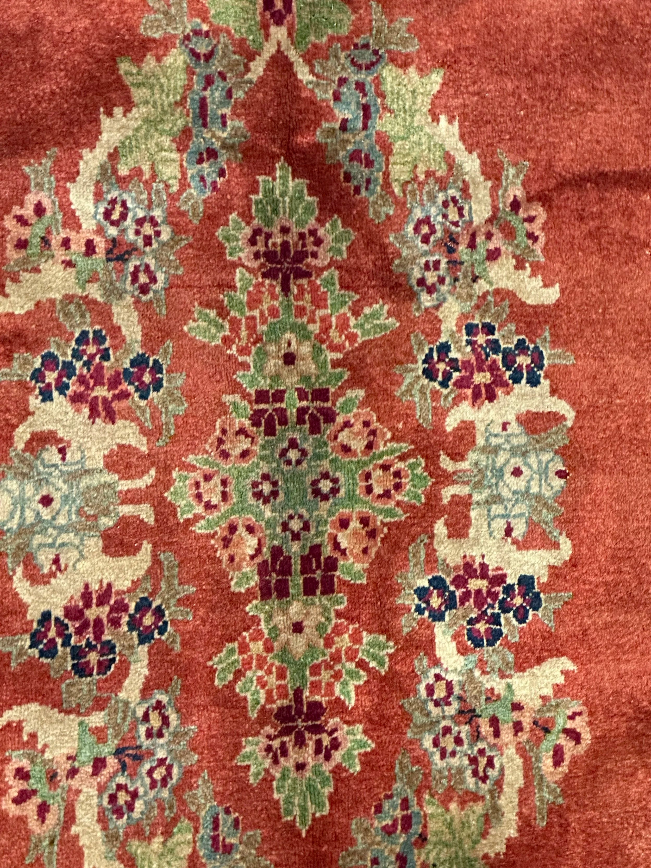Persian Farhan old antique rug 1960 374x264cm