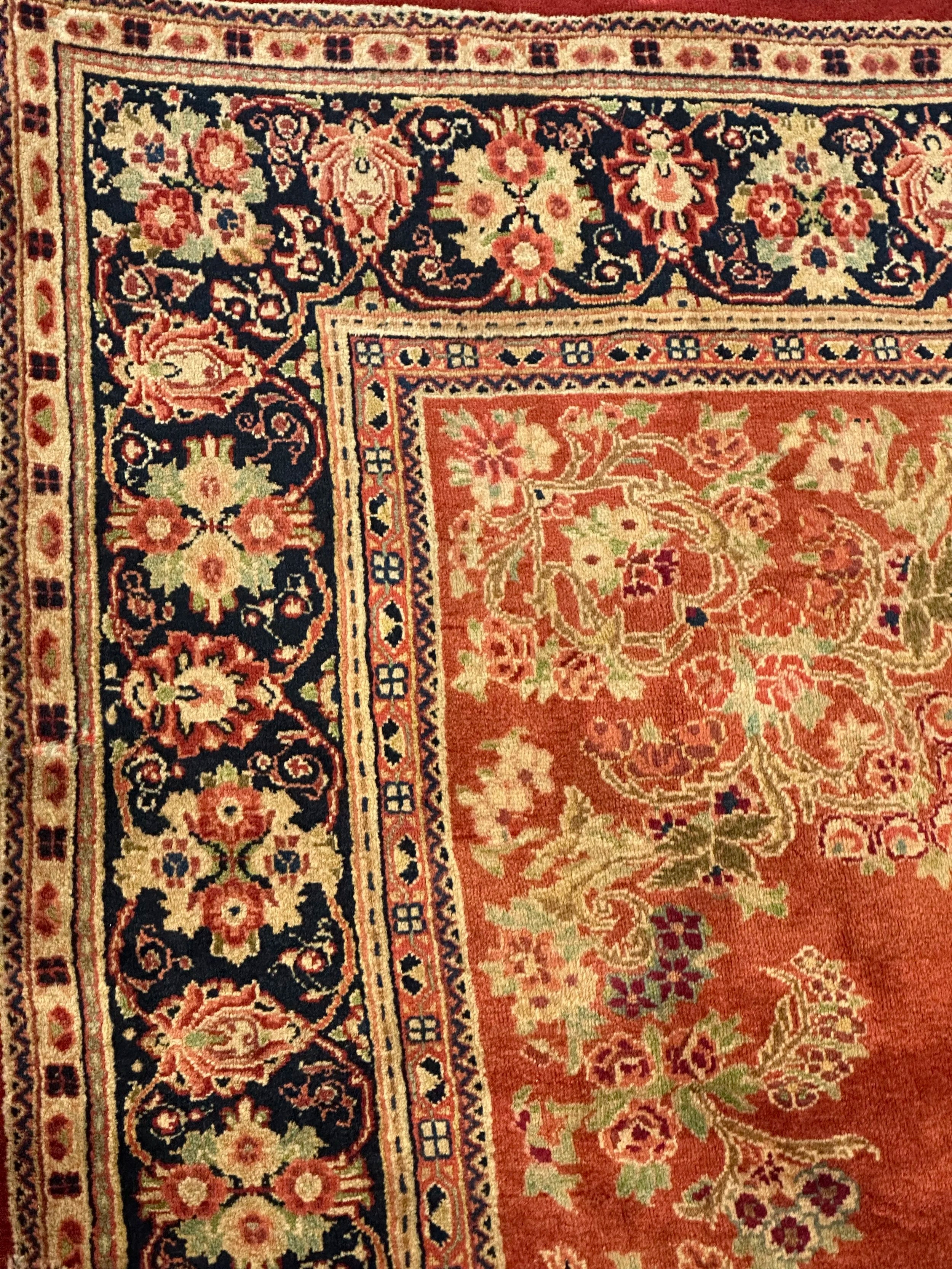 Persian Farhan old antique rug 1960 374x264cm