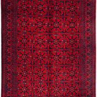 Tribal Khal Mohammedi fine Afghan Rug 100% Pure wool pile