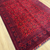 Tribal Khal Mohammedi fine Afghan Rug 100% Pure wool pile