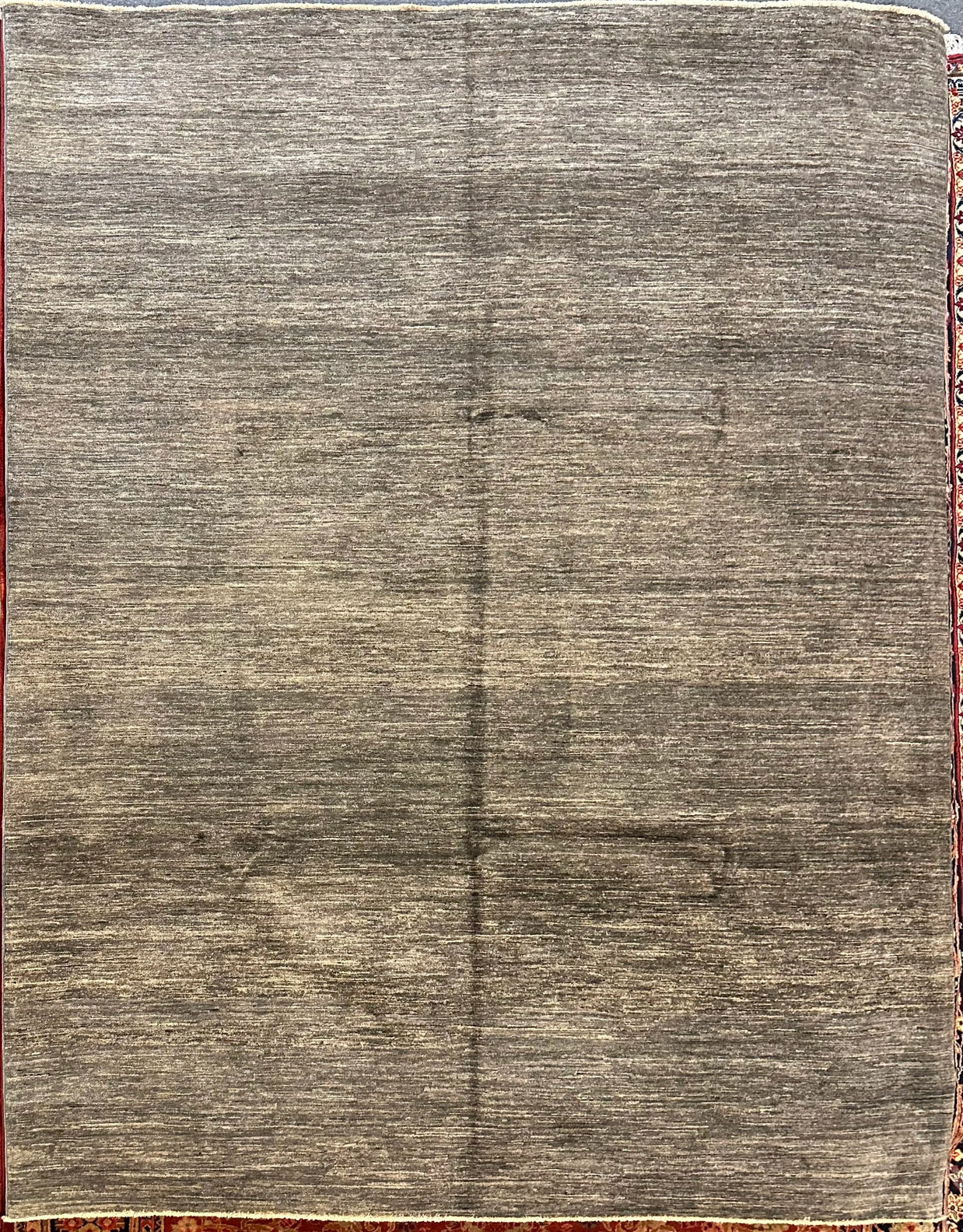 Afghan Gabbeh natural dye colour wool pile hand knotted 317x246cm