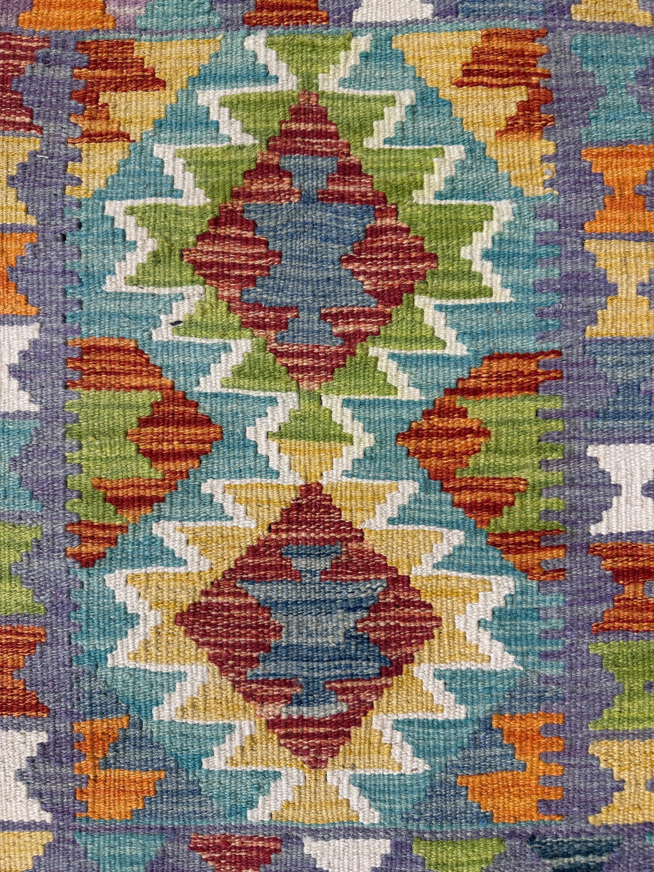 Chobi Kilim Rug - 80 cm x 63 cm