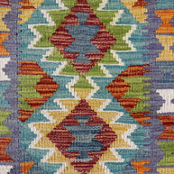 Chobi Kilim Rug - 80 cm x 63 cm