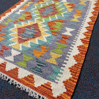 Chobi Kilim Rug - 80 cm x 63 cm