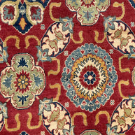 Tribal Kazak pure wool pile hand knotted Afghanistan 300x240cm