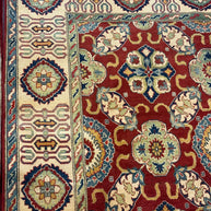 Tribal Kazak pure wool pile hand knotted Afghanistan 300x240cm