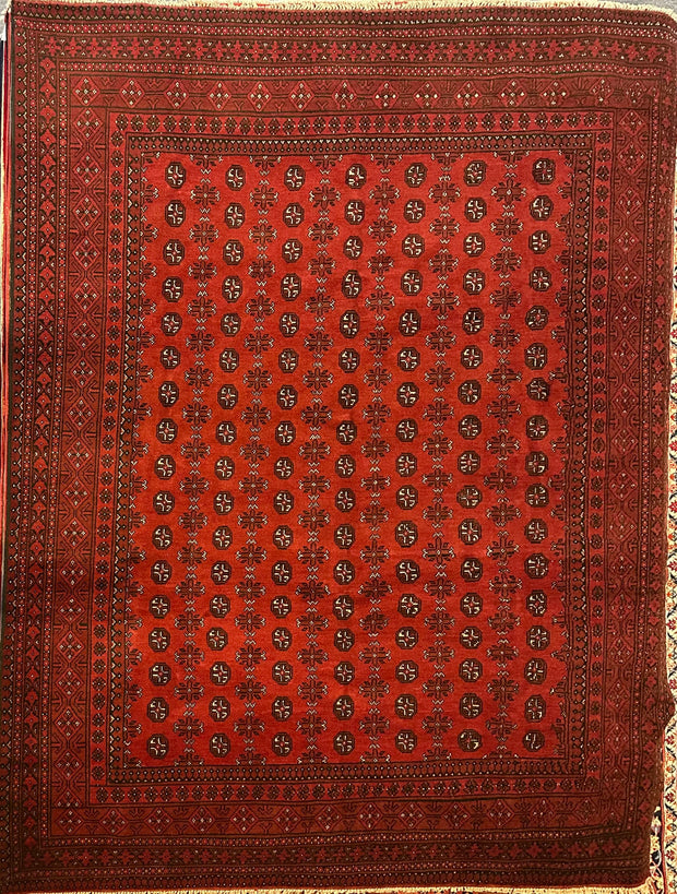 Afghan Turkman 333x254cm Hand knotted wool rug