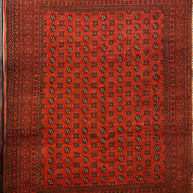 Afghan Turkman 333x254cm Hand knotted wool rug