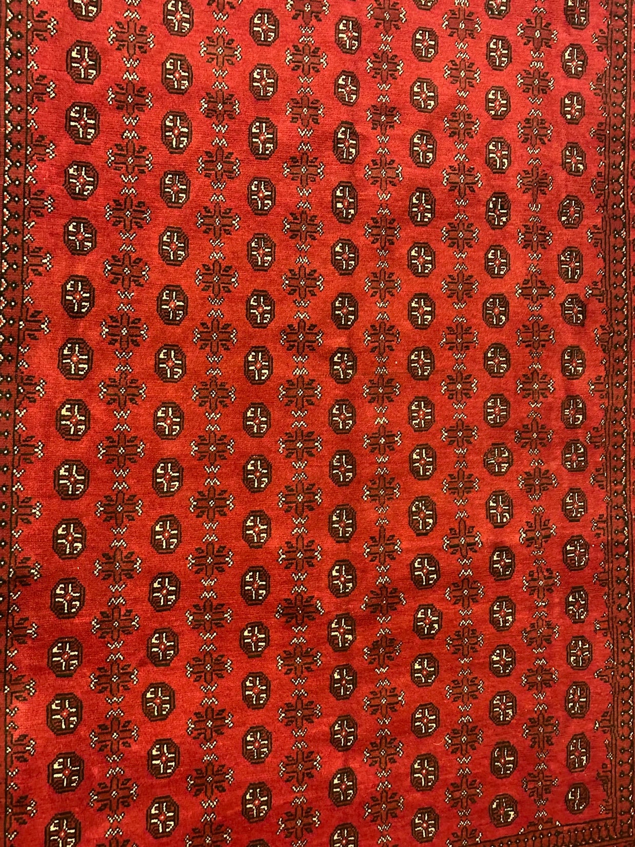Afghan Turkman 333x254cm Hand knotted wool rug