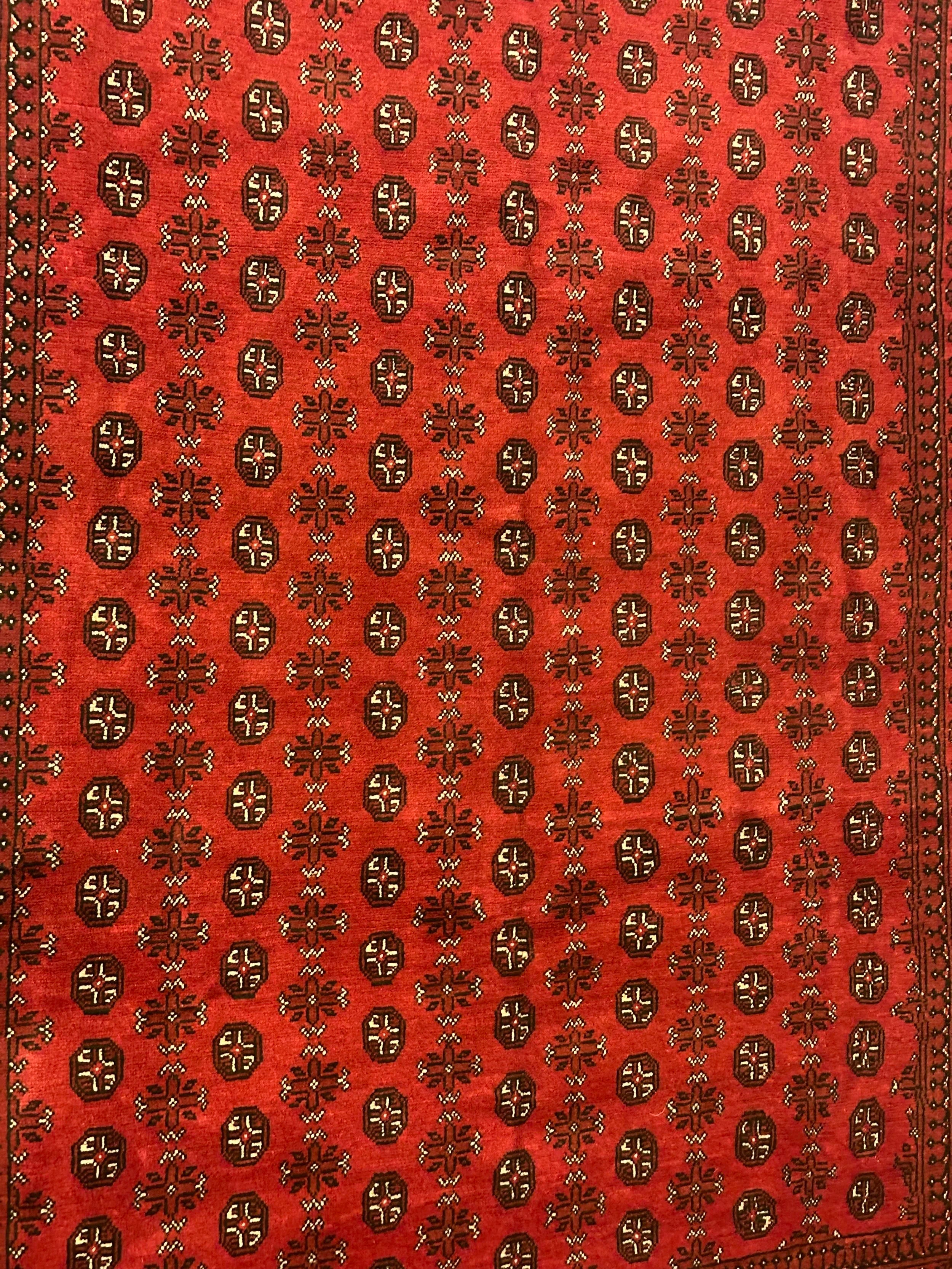 Afghan Turkman 333x254cm Hand knotted wool rug