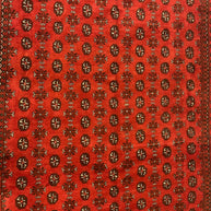 Afghan Turkman 333x254cm Hand knotted wool rug