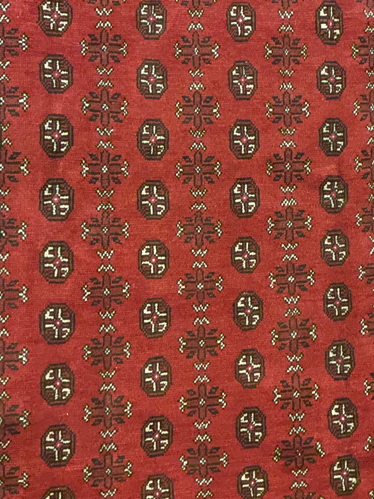 Afghan Turkman 333x254cm Hand knotted wool rug