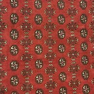 Afghan Turkman 333x254cm Hand knotted wool rug