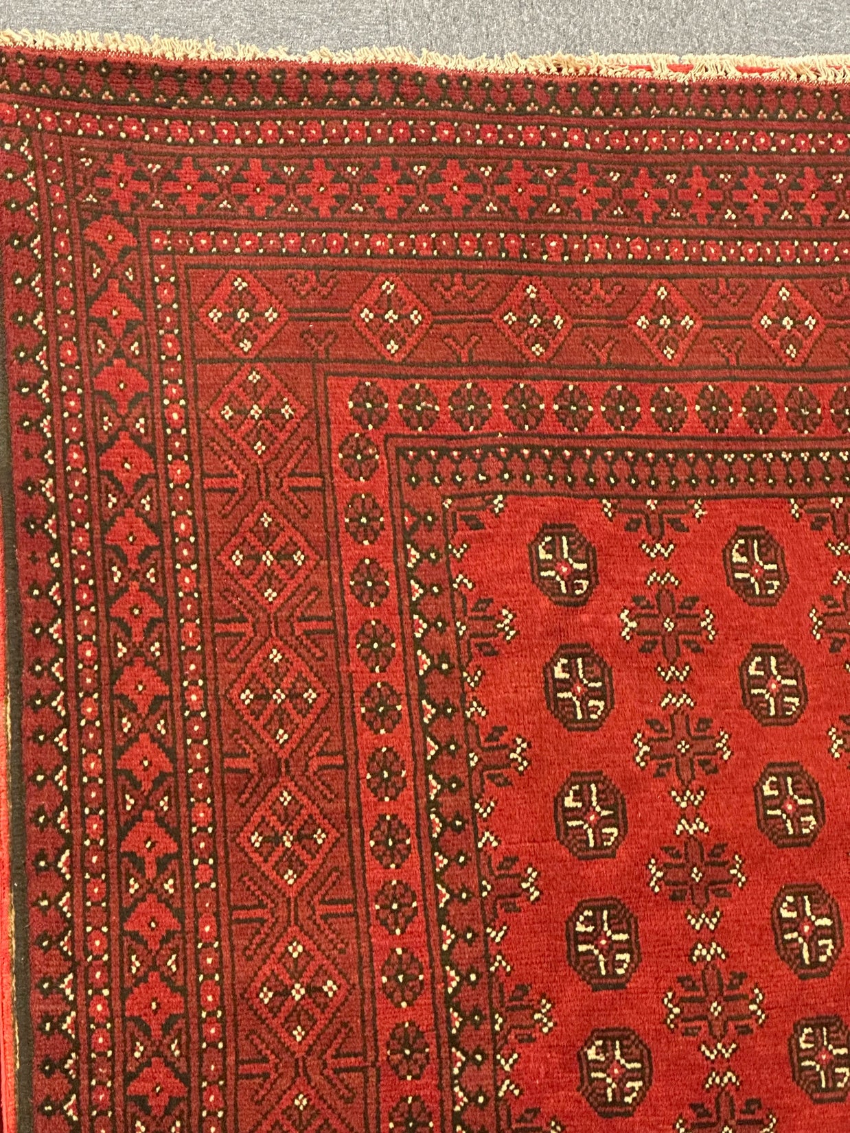 Afghan Turkman 333x254cm Hand knotted wool rug