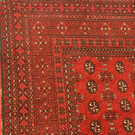 Afghan Turkman 333x254cm Hand knotted wool rug