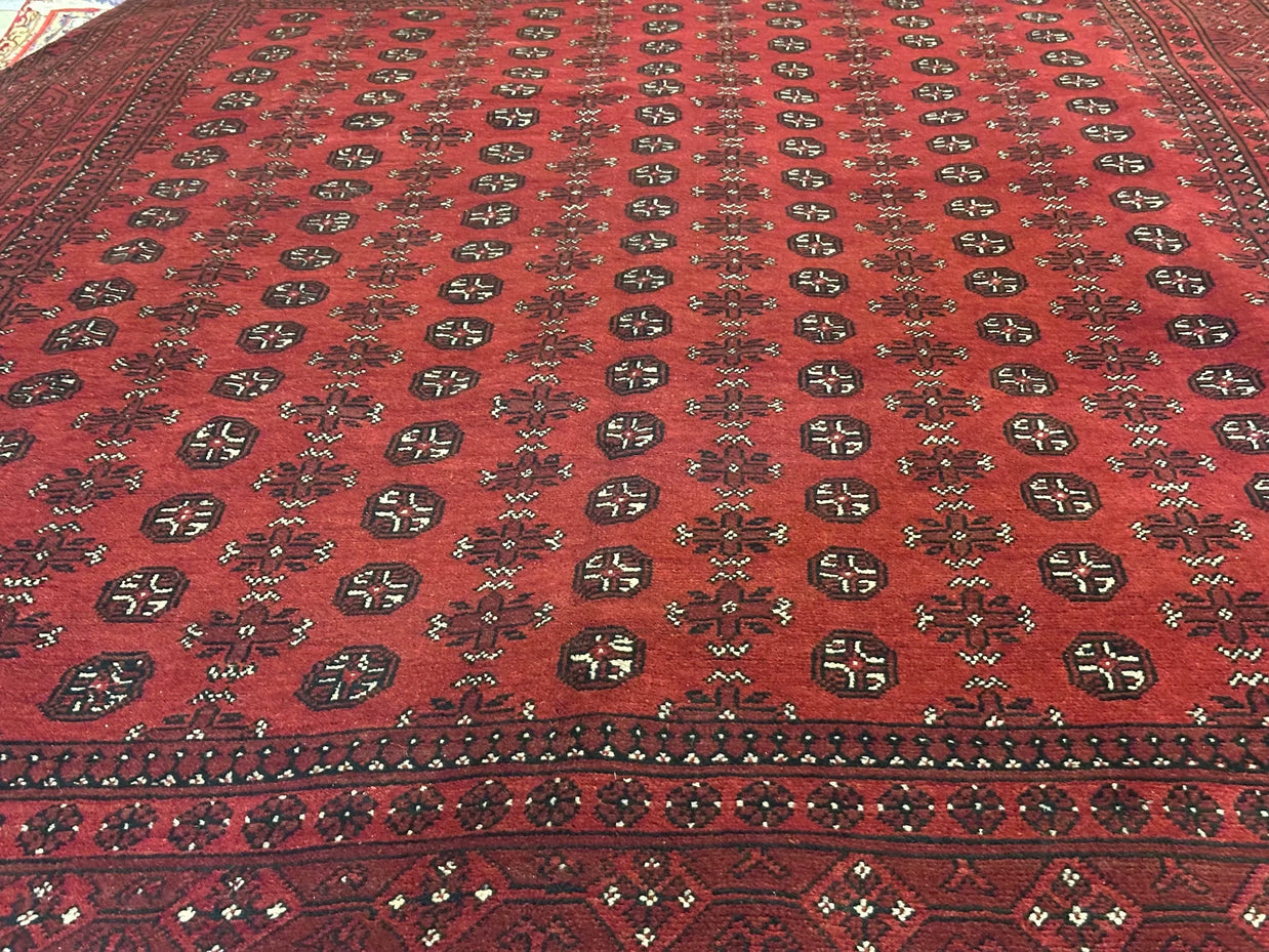 Afghan Turkman 333x254cm Hand knotted wool rug