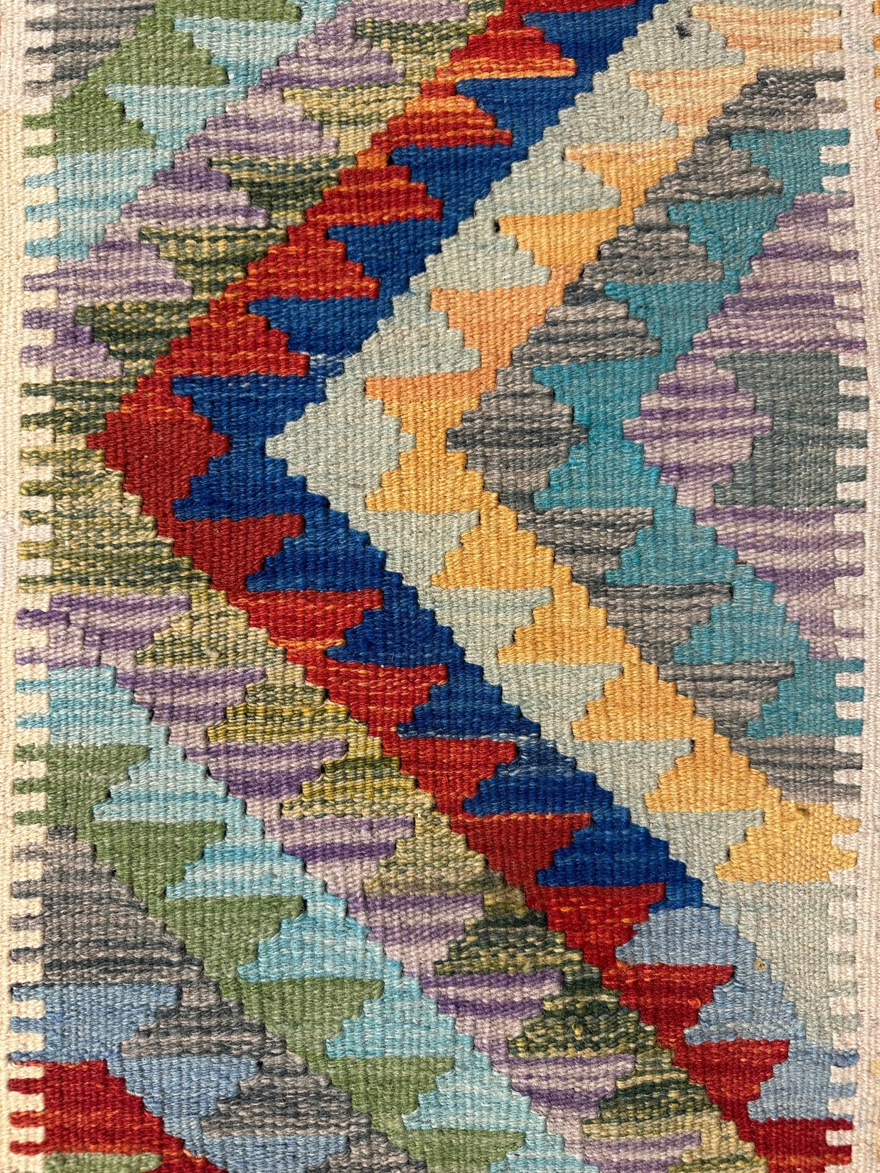 Chobi Kilim Rug - 81 cm x 57 cm