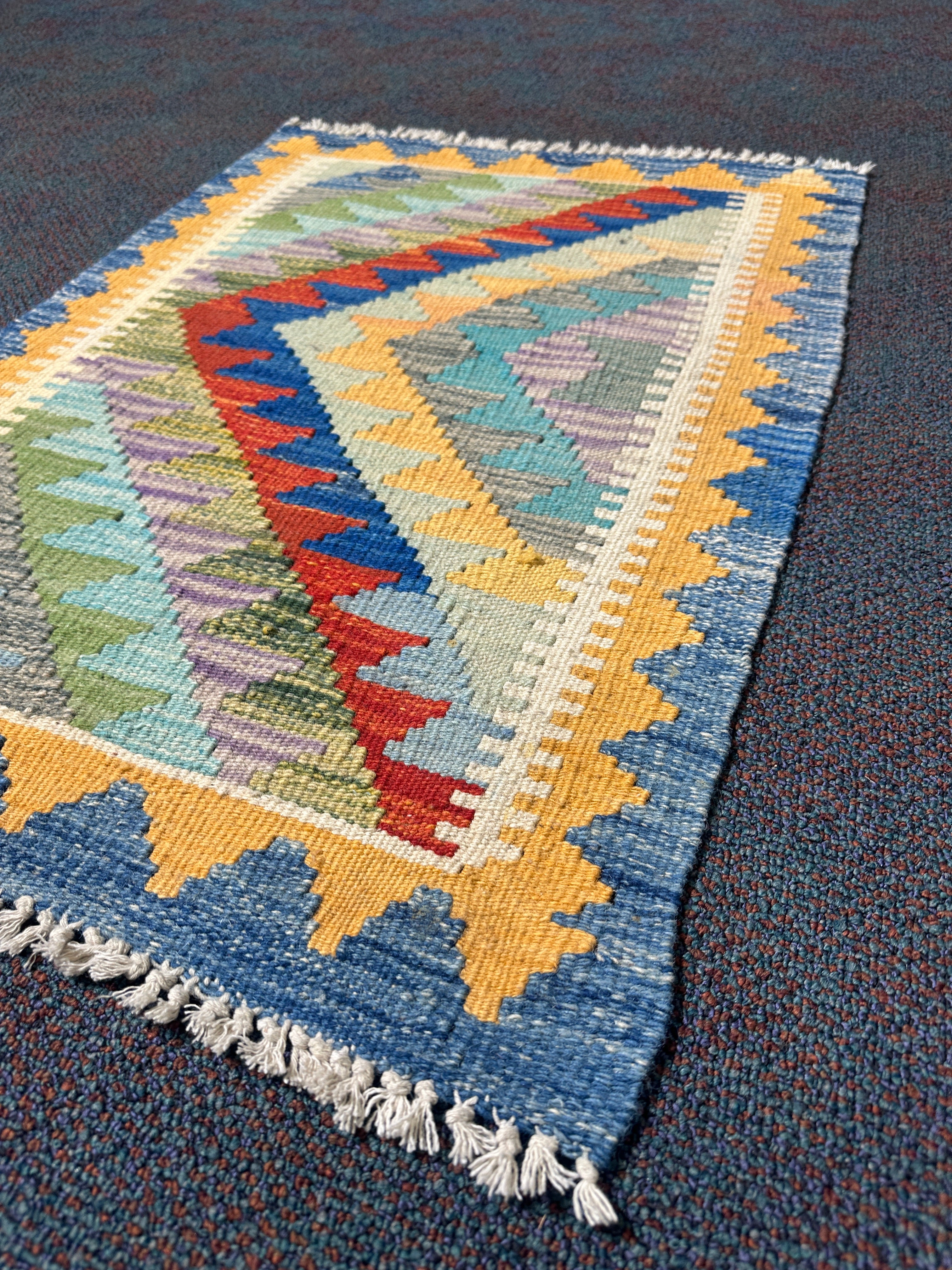 Chobi Kilim Rug - 81 cm x 57 cm