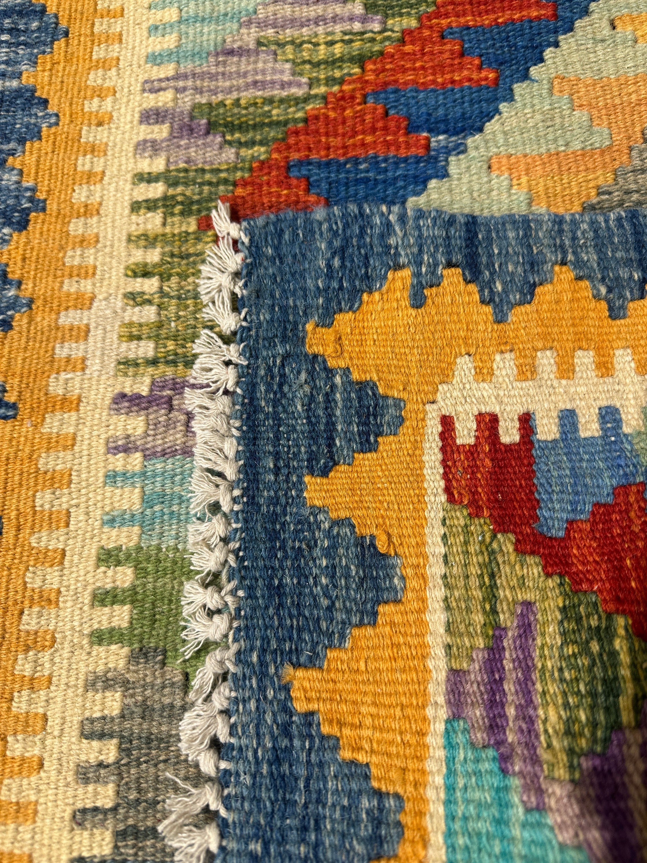 Chobi Kilim Rug - 81 cm x 57 cm