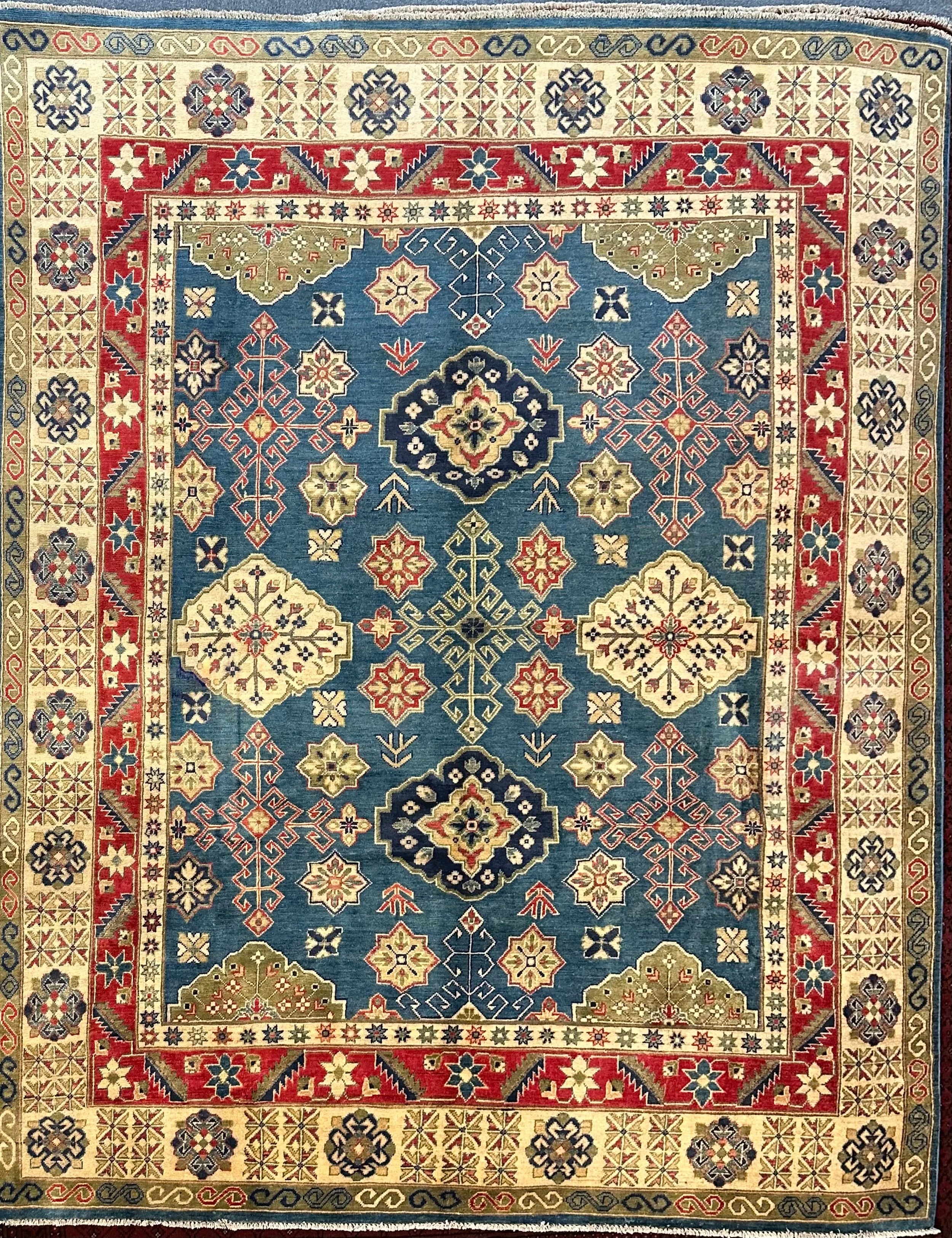 Tribal Kazak Pure wool pile hand knotted 300x245cm