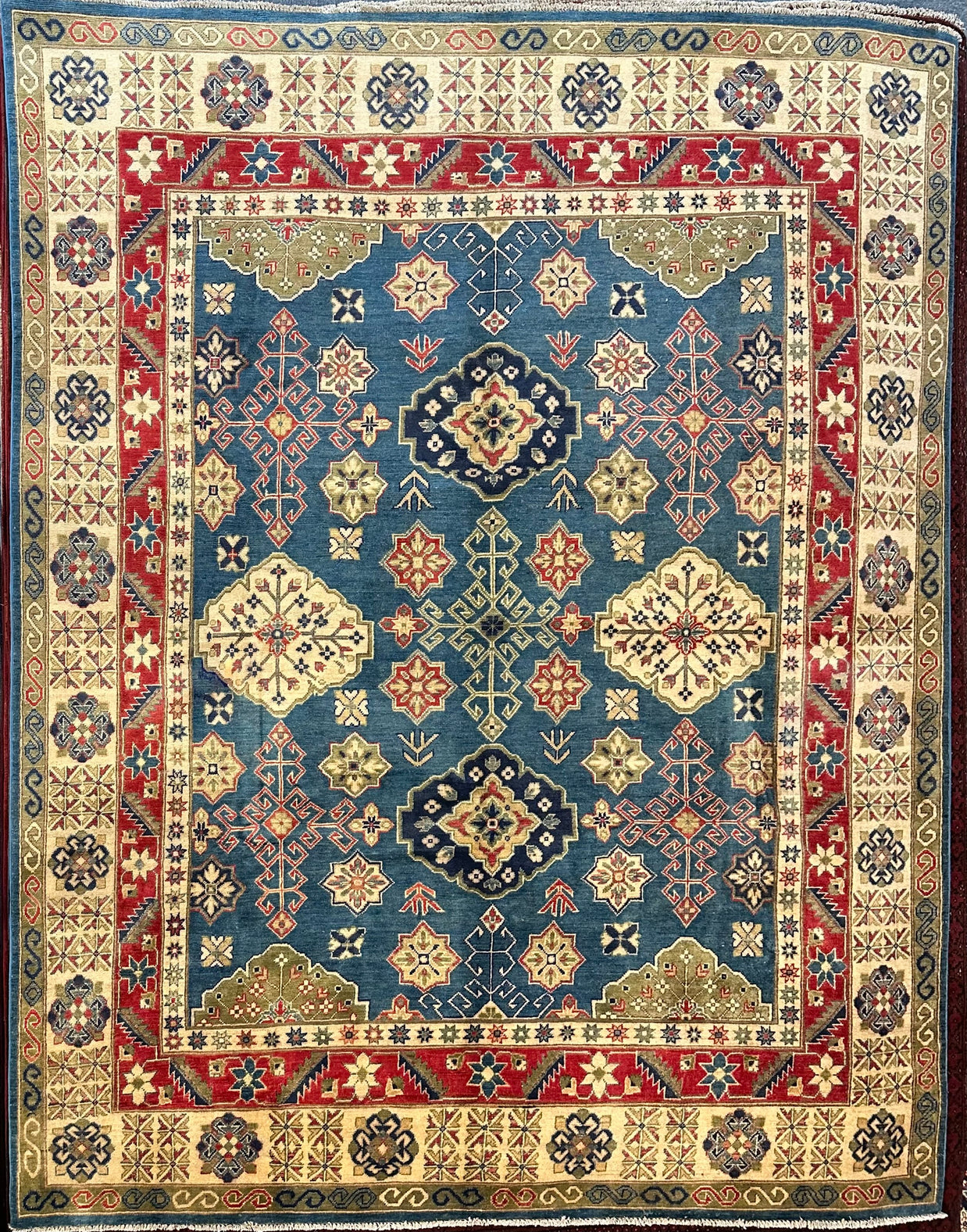 Tribal Kazak Pure wool pile hand knotted 300x245cm