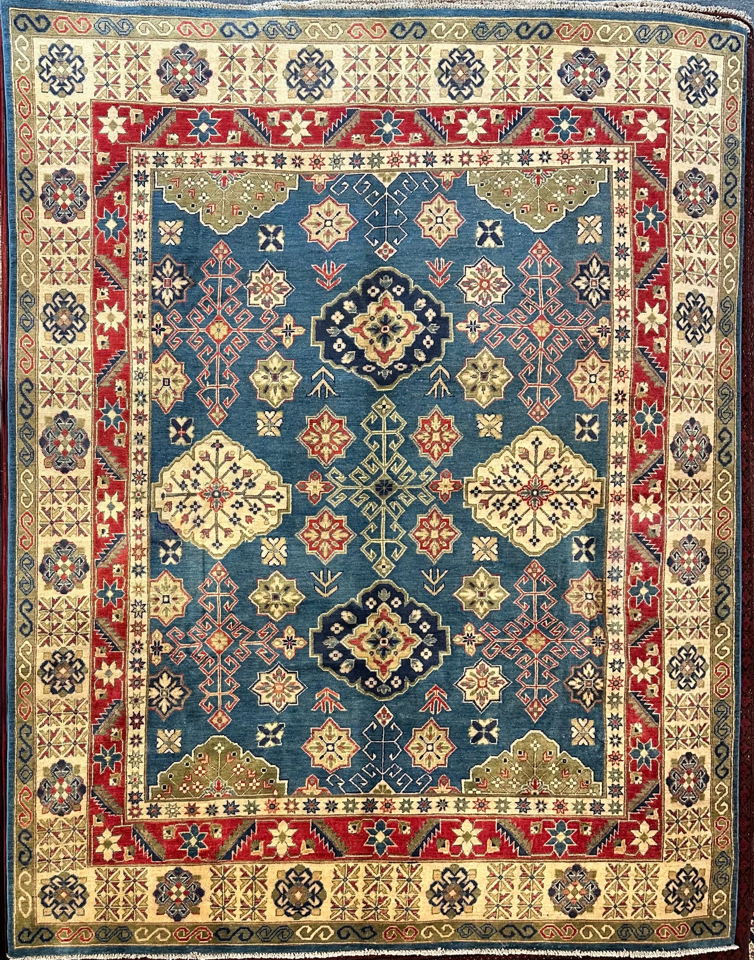 Tribal Kazak Pure wool pile hand knotted 300x245cm