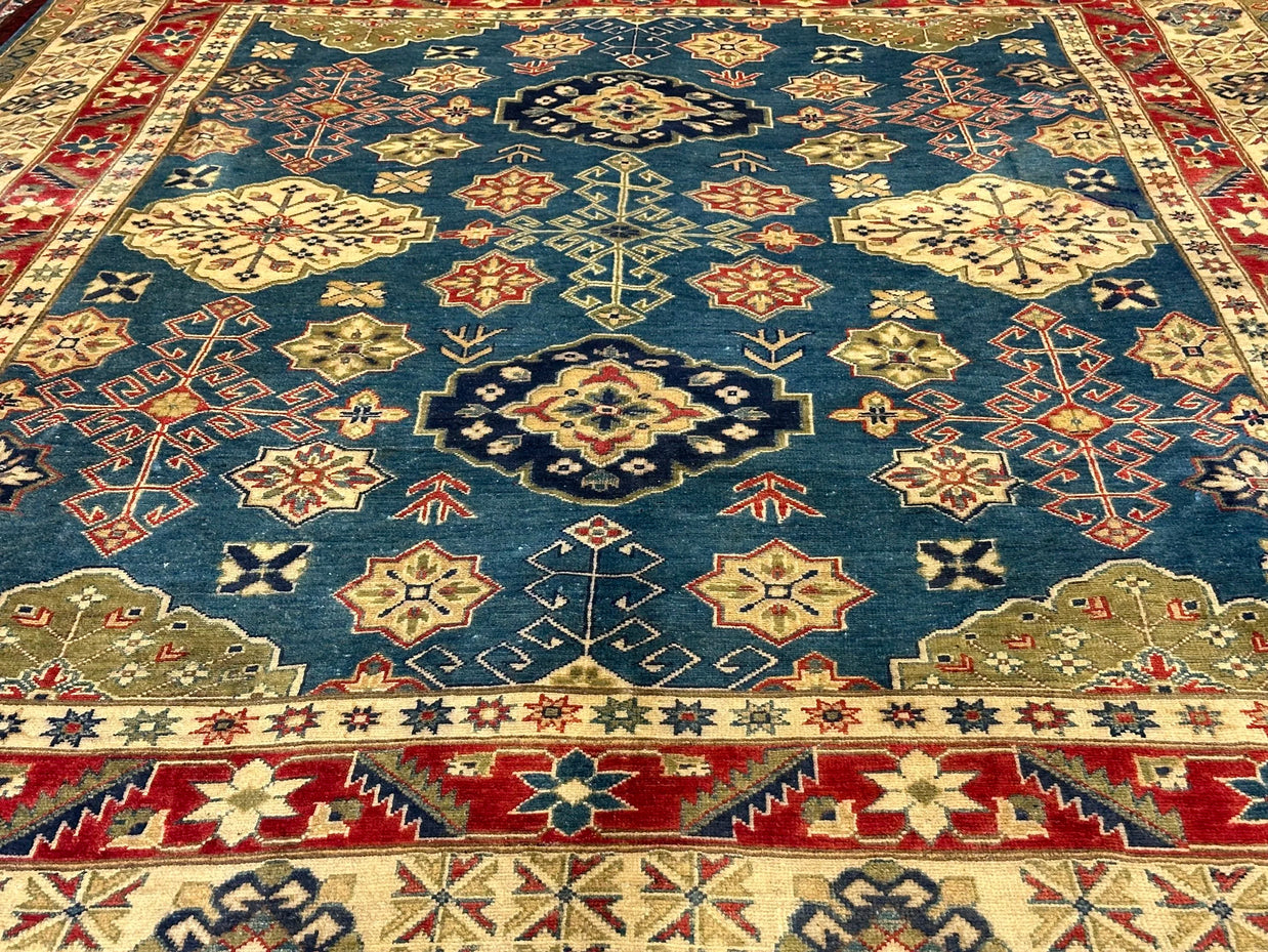 Tribal Kazak Pure wool pile hand knotted 300x245cm