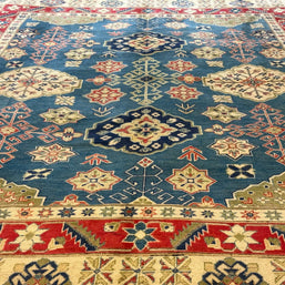 Tribal Kazak Pure wool pile hand knotted 300x245cm