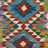Chobi Kilim Rug - 82 cm x 62 cm