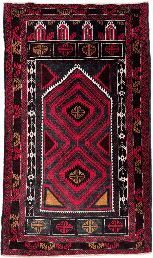 Baluchi Rug - 148 cm x 88 cm