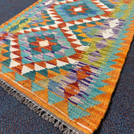 Chobi Kilim Rug - 82 cm x 62 cm