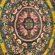 Stunning Afghan Hand knotted Chob Rang pure wool pile 330x242cm