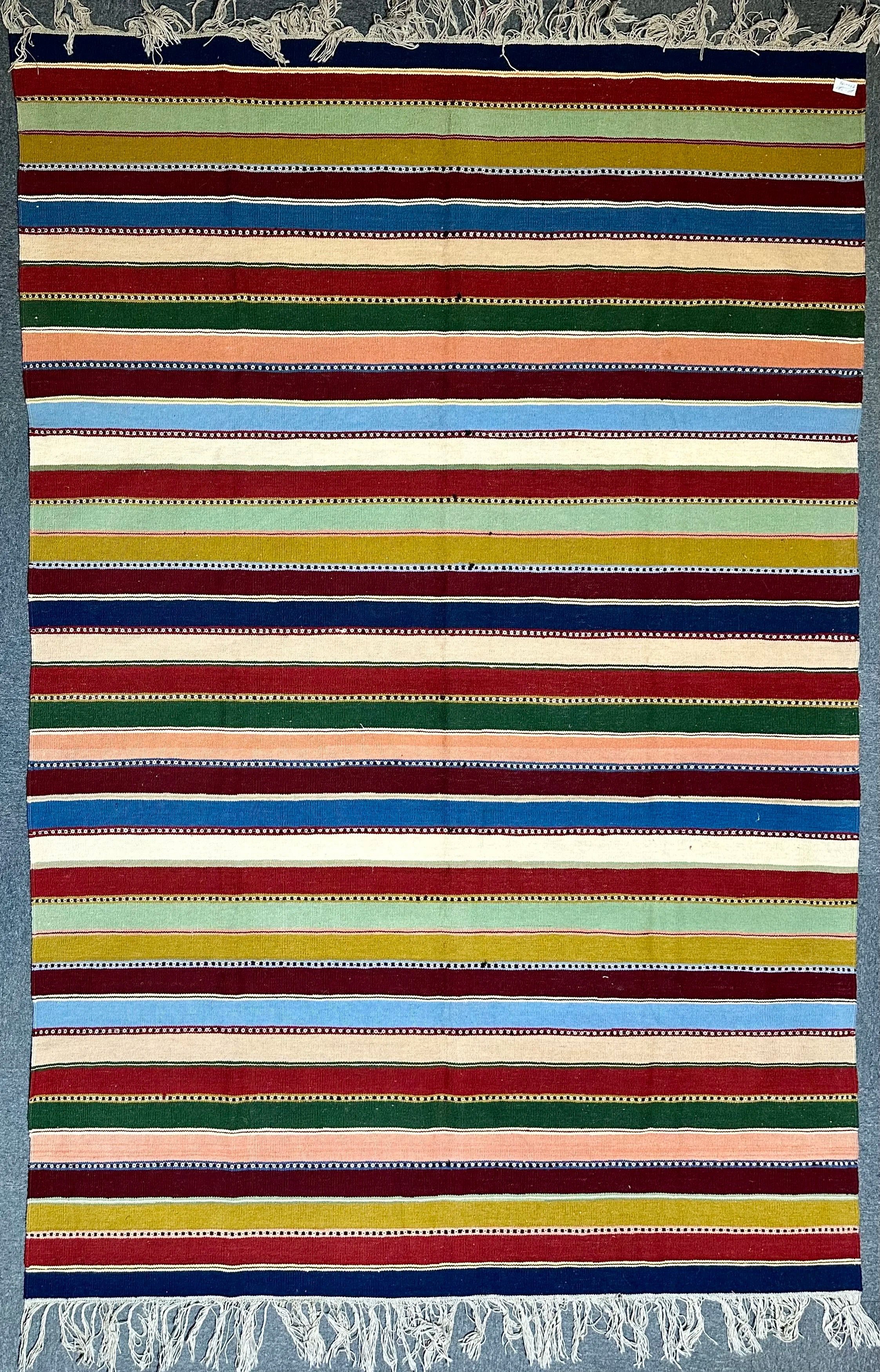 Persian Shiraz modern kilim flat weave hand knotted Rug 290x195cm