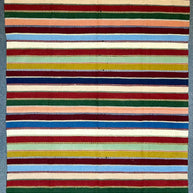 Persian Shiraz modern kilim flat weave hand knotted Rug 290x195cm