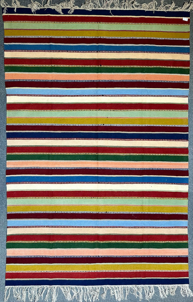 Persian Shiraz modern kilim flat weave hand knotted Rug 290x195cm