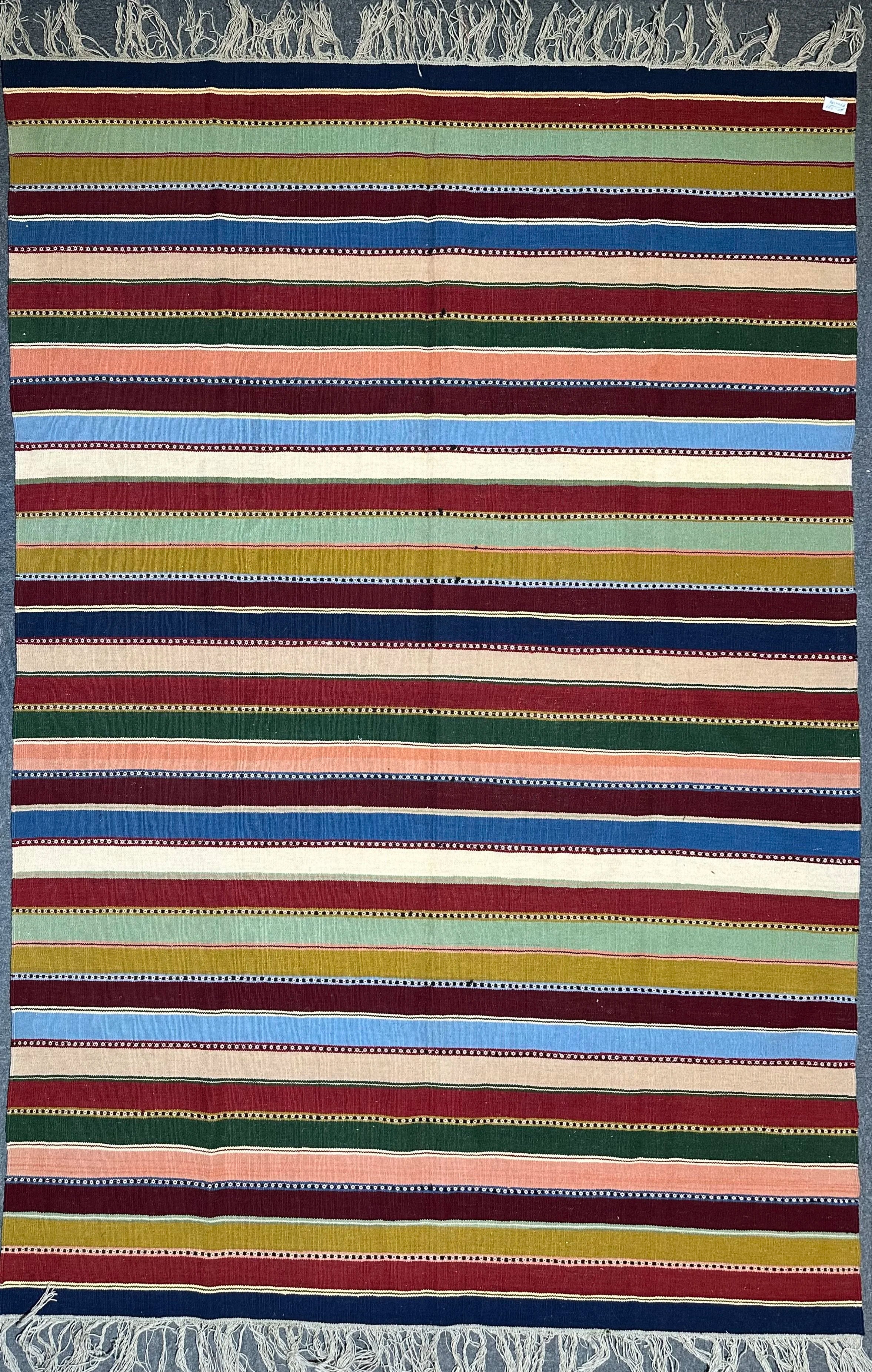 Persian Shiraz modern kilim flat weave hand knotted Rug 290x195cm