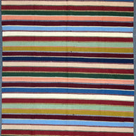 Persian Shiraz modern kilim flat weave hand knotted Rug 290x195cm